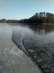 Hranice tří druhů ledů