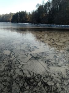 Krásné malby v ledu