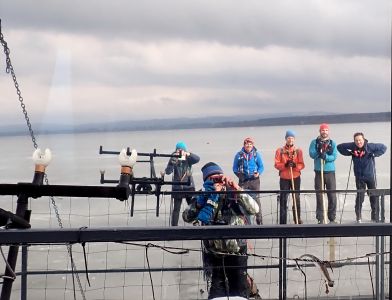Fotograf a bruslaři