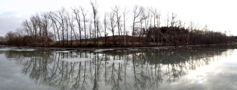 Nádherné odrazy i bez slunce na Sýkorníku
