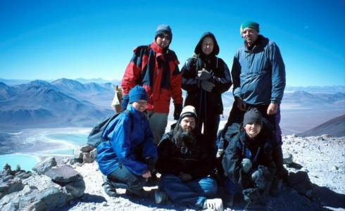 Licancabur - vrchol