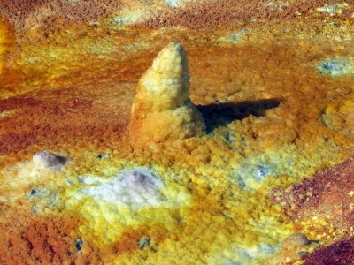 Solný stalagmit