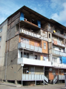 Gruzie - pestra vystavba