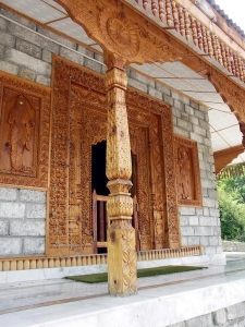 chrám nad Manali