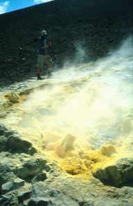 Vulcano - fumaroly