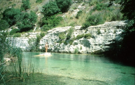 Kaňon Avola - koupani