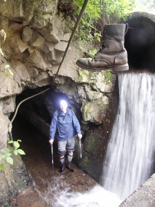 Gomera - vodní tunel
