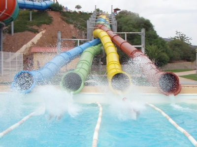 Aquapark Aquarama Benicassim - krecci nory