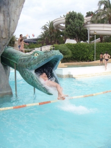 Aquapark Aquarama Benicassim - hadi klouzacka