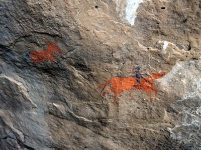 Nádherné malby v Painters Cave
