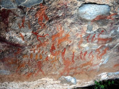 Nádherné malby v Painters Cave