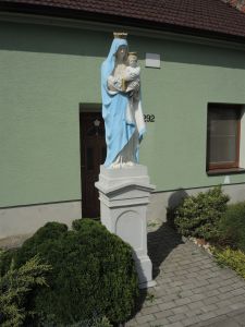 Modrá Panna Marie v Horním Němčí