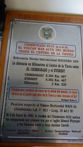 Vrchol Chimboraza je nejvzdálenějším bodem zeměkoule od jejího středu!