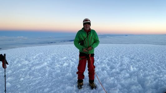 Pepa na Pico Veintimilla 6228 m