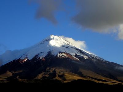 Cotopaxi se konečně ukázala