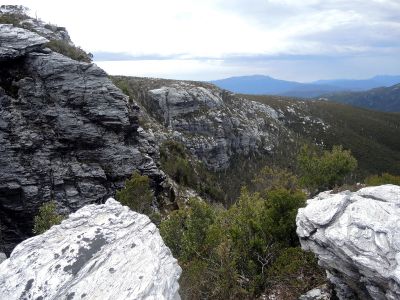 Na vrchole Flat Bluff