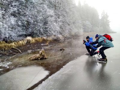 Fotografické pózy Libora a Radima