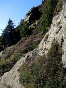 Strmé svahy Puy de Dôme