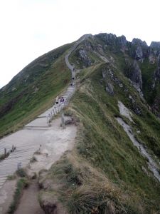 Výstupová trasa na Puy de Sancy od lanovky