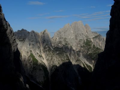 Montaž z Forcella Mosè