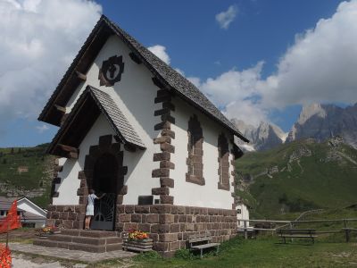 Kaple na Passo Rolle