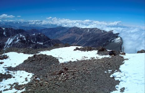 Na vrchole Cerro El Plata