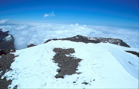 Na vrchole Cerro El Plata