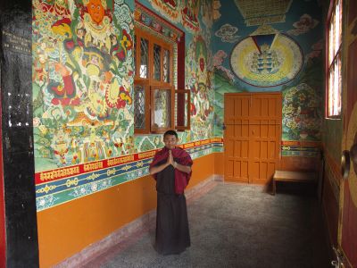 V tibetském chrámu