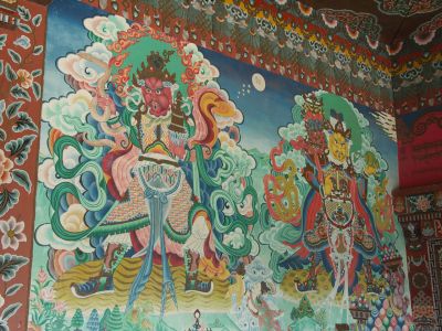 V tibetském chrámu