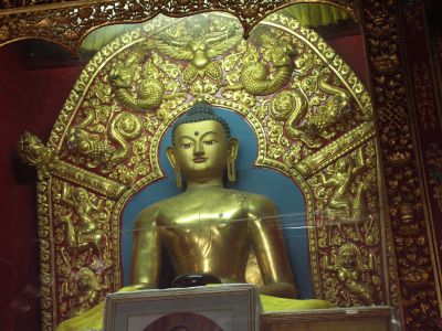 V tibetském chrámu