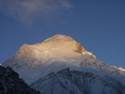Západ slunce na Cho Oyu