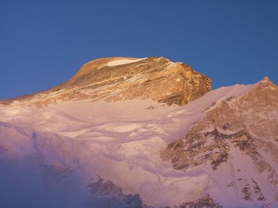 Západ slunce na Cho Oyu