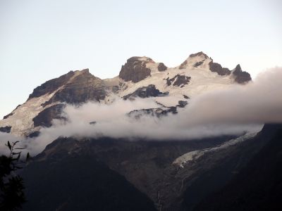 Tři vrcholy Monte Tronador